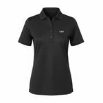 Underdog naisten musta golf t-paita uv-suojalla