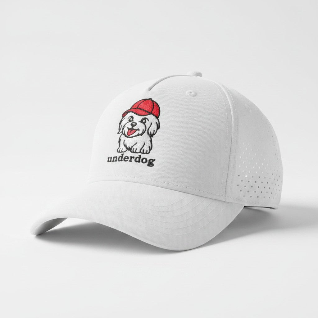 Underdog Logo Cap, white